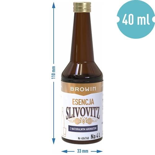 Slivovitsa maitseessents, 4 L jaoks, 40 ml - 7