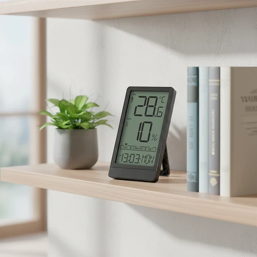 Soensi elektrooniline toatermomeeter, must - 8