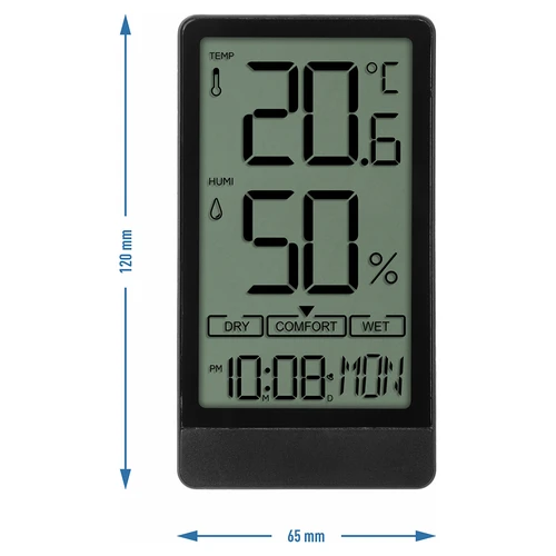 Soensi elektrooniline toatermomeeter, must - 6