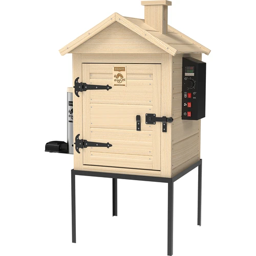 Suitsuahi 115 L dragON Wood 60E, puidust, elektrilise kütmismooduli ja juhtseadmega - 2