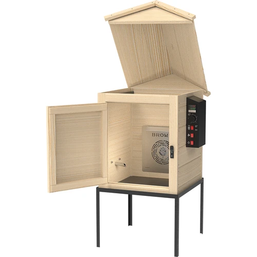 Suitsuahi 115 L dragON Wood 60E, puidust, elektrilise kütmismooduli ja juhtseadmega - 5