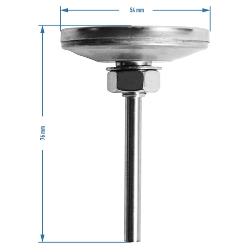 Suitsuahju ja BBQ termomeeter (0 °C kuni +250 °C) 5,2 cm - 8