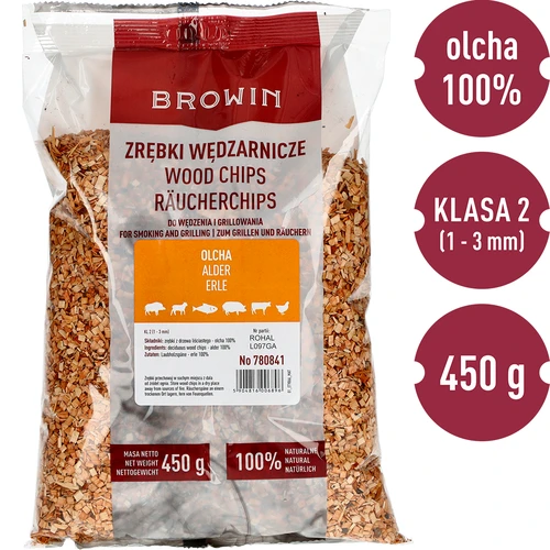 Suitsulaastud (100% lepp) kl 2 – 450 g x5 - 3
