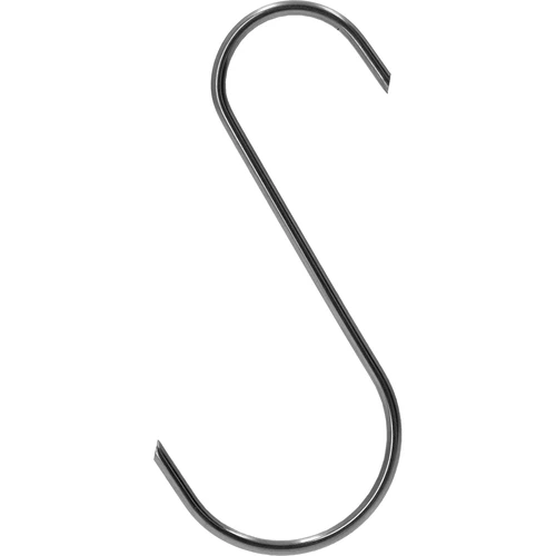 Suitsutuskonksud - S-kujulised, 45° lõigatud otsad, 4 mm x 150 mm, 5 tk. - 4