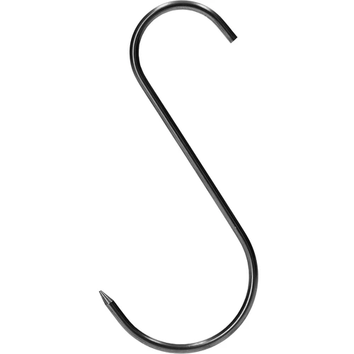 Suitsutuskonksud – S‑kujulised, teritatud, 4 mm x 150 mm, 5 tk - 4