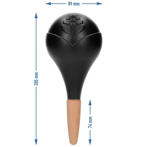 Taimede kastmiskera, must matt, keraamilise otsaga, 400 ml - 6