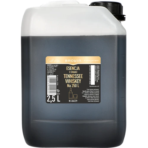 Tennessee viski maitse-esents 2,5 L, kuni 250 L valmis joogi jaoks