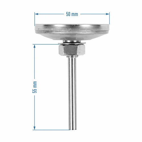 Termomeeter destilleerimiseks (+20°C kuni +110°C) 5,5cm - 3