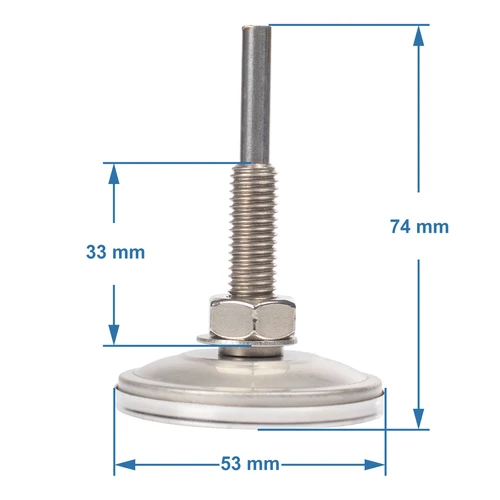 Termomeeter suitsuahju ja BBQ jaoks (0°C kuni +250°C) 6,0cm - 5
