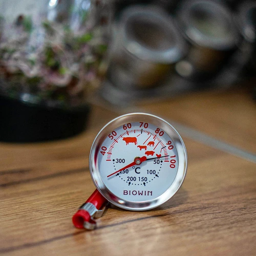 Termomeeter topeltskaalaga (30°C kuni 100°C) / (50°C kuni 300°C) 13,0cm - 4