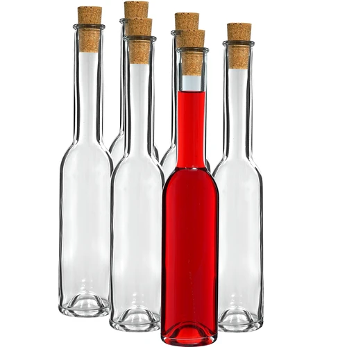 Tinktuuripudel 200 ml 6 tk + 6 korki 23/18 - 2