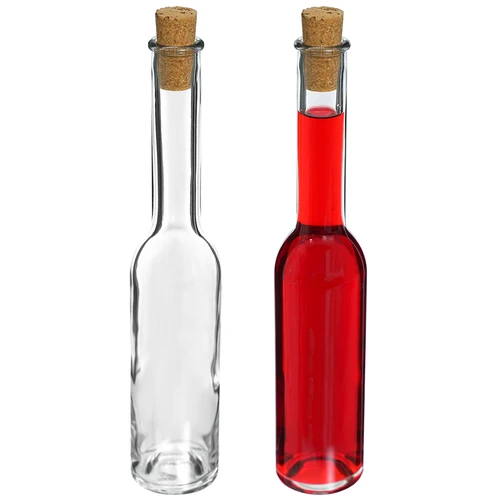 Tinktuuripudel 200 ml 6 tk + 6 korki 23/18 - 6