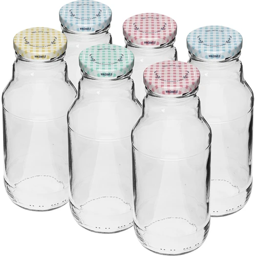 TO-mahlapudel 330 ml, Ø 43 mm korgiga - 6 tk.