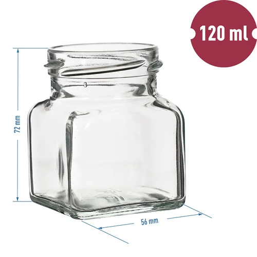 TO purk 120 ml, nelinurkne, fi 53 keeratav kaas - 6 tk. - 5