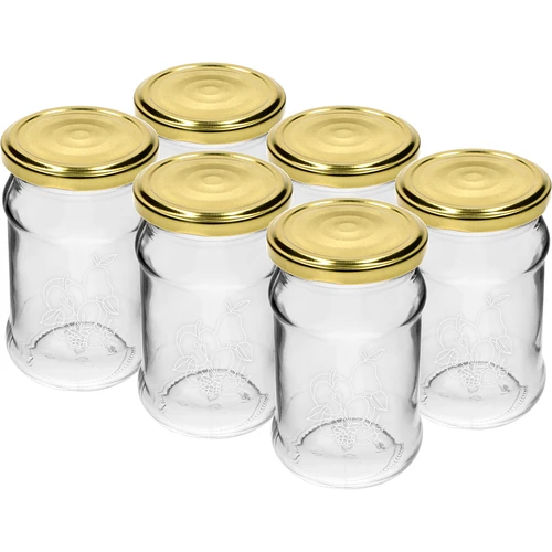 TO-purk 300ml puuviljagrafikaga ja kaanega fi66/4 - 6 tk. - 2