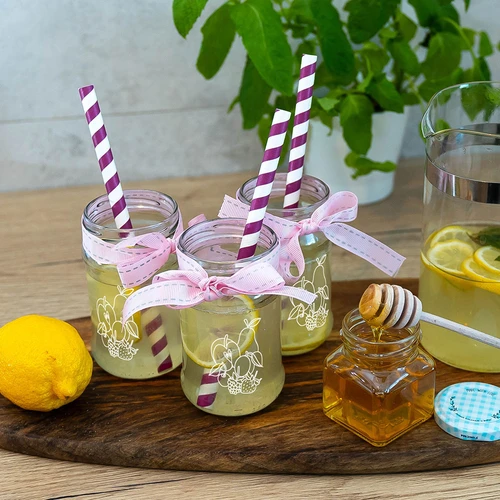 TO-purk 300ml puuviljagrafikaga ja kaanega fi66/4 - 6 tk. - 7