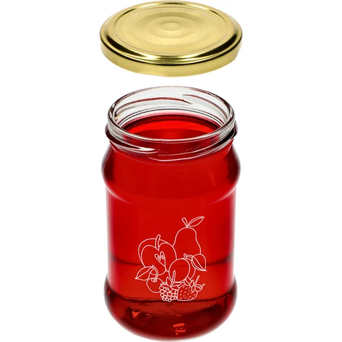 TO-purk 300ml puuviljagrafikaga ja kaanega fi66/4 - 6 tk. - 5