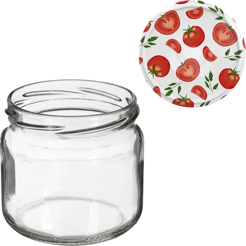 TO purk 370 ml värvilise kaanega fi82/6 - 6 tk. - 7
