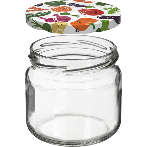 TO purk 370 ml värvilise kaanega fi82/6 - 6 tk. - 3