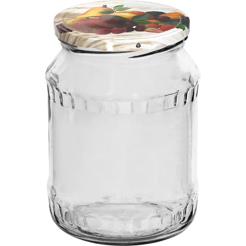 TO purk 720 ml värvilise keeratava kaanega, fi 82/6 - 6 tk - 2