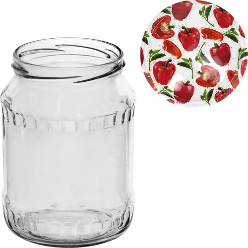TO purk 720 ml värvilise keeratava kaanega, fi 82/6 - 6 tk - 11