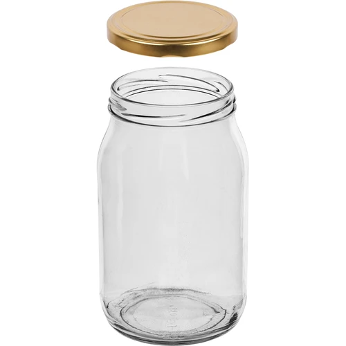 TO purk 900 ml kuldse keeratava kaanega fi 82/6 - 6 tk. - 4