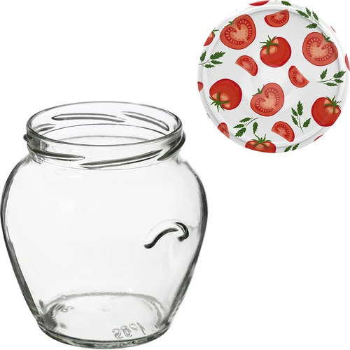 TO purk Amfora 580 ml värvilise kaanega, fi82/6 - 6 tk. - 11