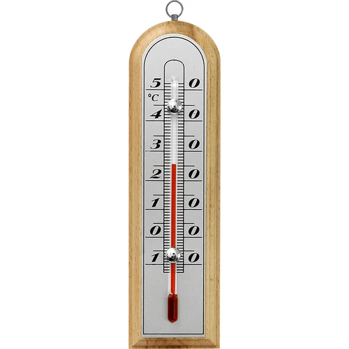 Toatermomeeter hõbedase skaalaga (-10°C kuni +50°C) 16 cm assortii