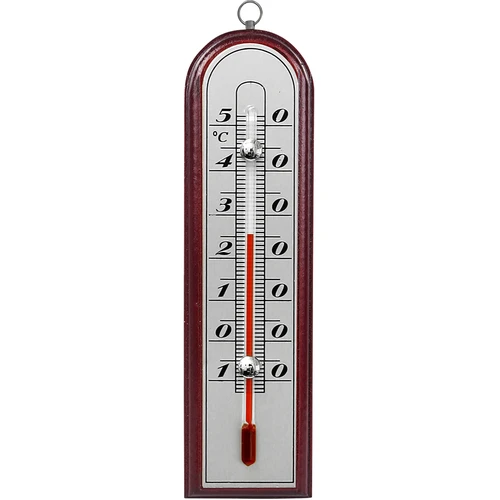 Toatermomeeter hõbedase skaalaga (-10°C kuni +50°C) 16 cm assortii - 2
