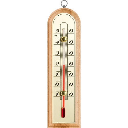 Toatermomeeter kuldse skaalaga (-10 °C kuni +50 °C) 16 cm