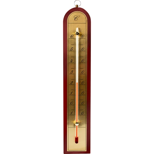 Toatermomeeter kuldse skaalaga (-10 °C kuni +60 °C) 28 cm, assortii - 2