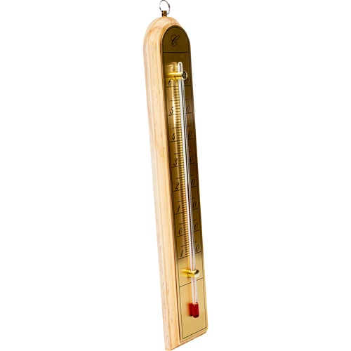 Toatermomeeter kuldse skaalaga (-10 °C kuni +60 °C) 28 cm, assortii - 3