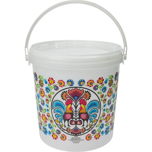 Toidukindel ämber GWIOZDA - kaanega, 10 L