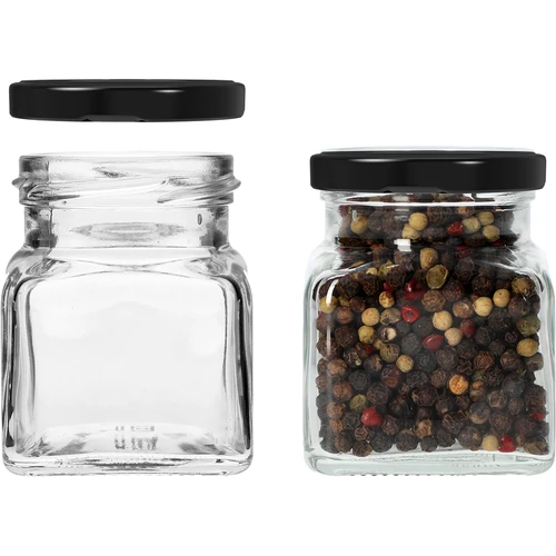 Twist-off purk 120 ml – Cztery kąty fi 53 musta kaanega, 6 tk - 4