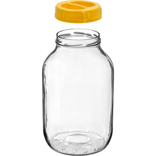 Twist-off purk 4 l ja käepidemega plastikust kaas fi 100 - 2