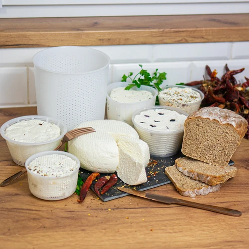 Ümmargune juustuvorm Ø 13 x 7 cm 500 g jaoks - 7