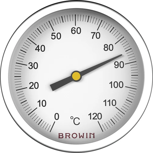 Universaalne termomeeter (0 °C kuni +120 °C) 5 cm - 2