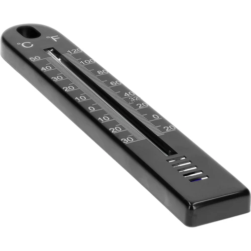 Universaalne termomeeter (-30 kuni +50 °C), 17 cm, must - 3