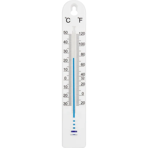 Universaalne termomeeter (-30 kuni +50 °C), 17 cm, valge