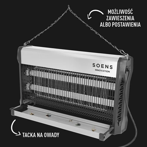 UVA-putukalamp 40 W, hõbedane - 5