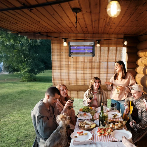 UVA-putukalamp 40 W, hõbedane - 9