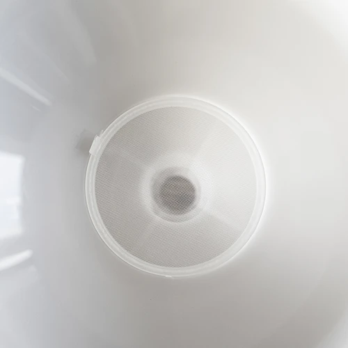 Valge plastist lehter, Ø 25 cm - 5