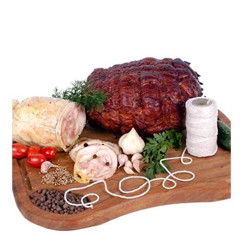 Valge puuvillane lihasidumisnöör (240 °C) 55 m - 4