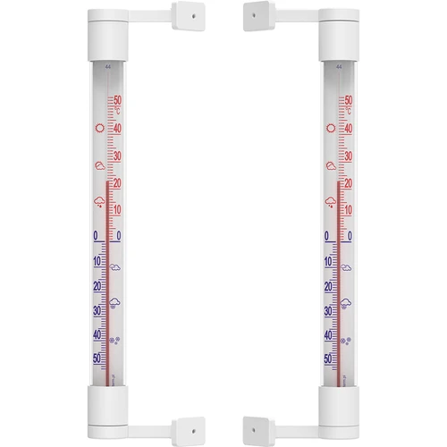 Valge välistermomeeter (-50 °C kuni +50 °C) 22 cm - 3