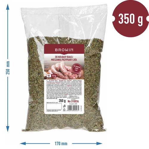 Valgele vorstile - maitseainete ja ürtide segu, 350 g - 3