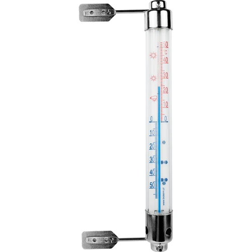 Välitermomeeter metallraamiga (-50°C kuni +50°C) 20 cm