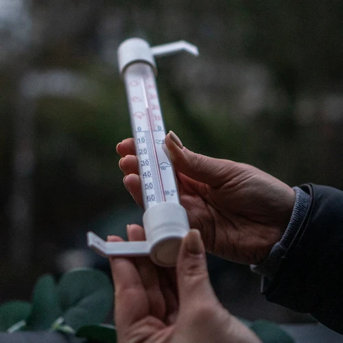 Välitermomeeter valge (-50°C kuni +50°C) 18 cm - 5
