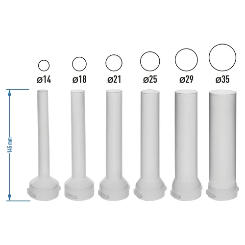 Varutäitetorud Browini 5 kg vertikaalsele vorstitäitjale, 6 tk - 4