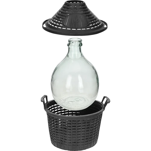 Veiniballoon 5 L plastikkorviga - 4