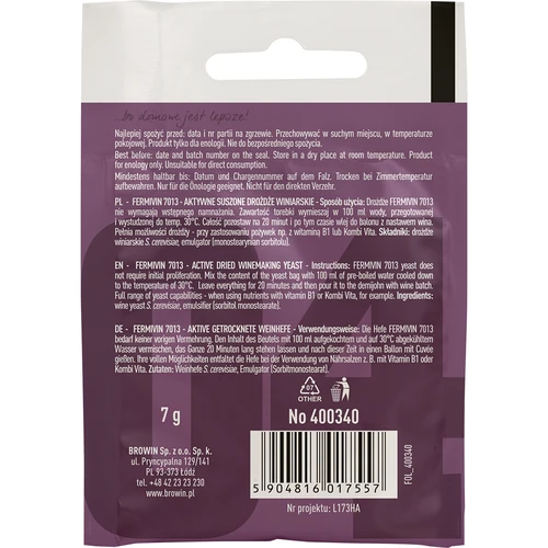 Veinipärm Fermivin 7013, 7 g - 2